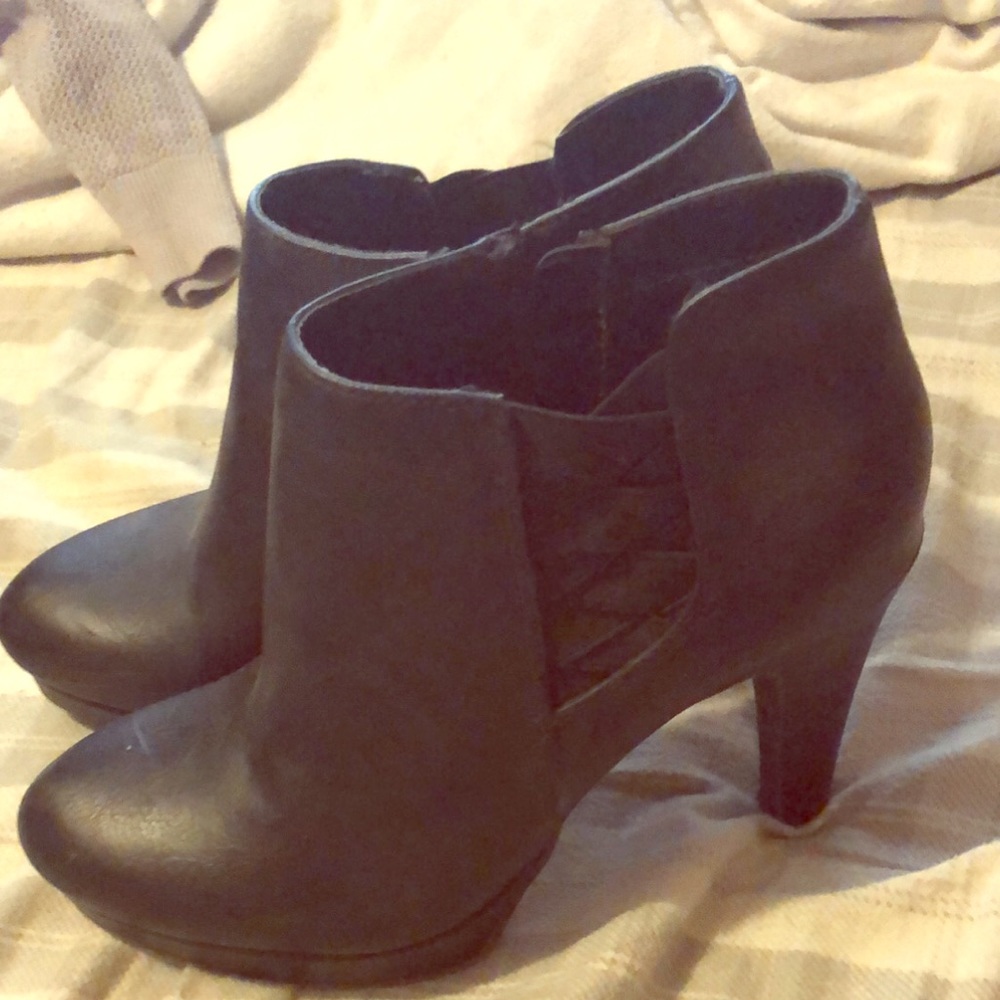 Bootie heels